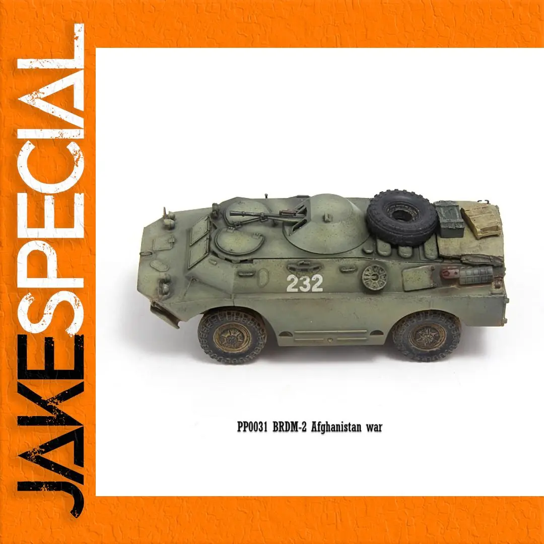 Soviet Russian BRDM-2 Armored Vehicle Model 1:72 1 Soviet Russian BRDM-2 Armored Vehicle Model 1:72