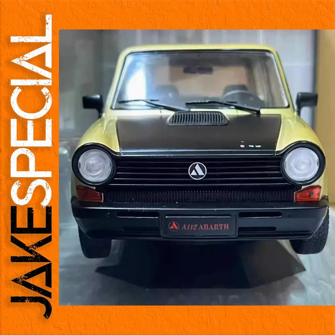SOLIDO 1/18 AUTOBIANCHI A112 Diecast Model Car 1 SOLIDO 1/18 AUTOBIANCHI A112 Diecast Model Car