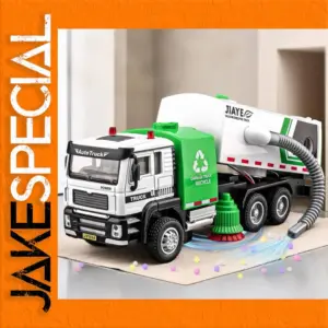 1/32 Scale City Garbage Sweeper Truck Model