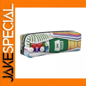 Creative Excel Software Leather Pencil Case