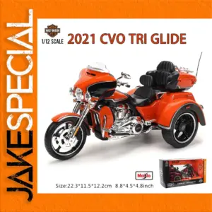 Maisto 1:12 Harley Davidson CVO Tri Glide Model