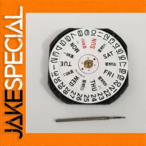 26.6mm Double Calendar Quartz Watch Movement