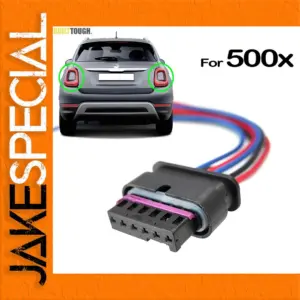 6-PIN Rear Tail Light Connector for Fiat 500X