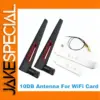 Dual-Band WiFi Antenna Set with 10dBi Gain