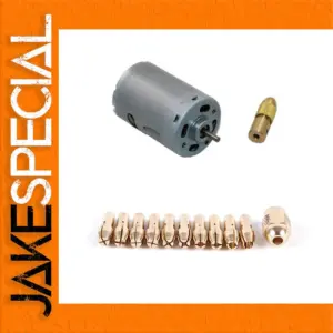 10-Piece Mini Drill Brass Collet Chuck Set