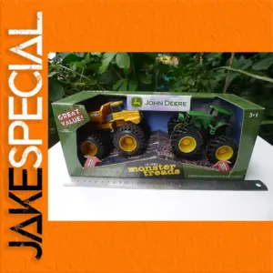 Diecast ERTL 1:32 Monster Treads Tractor Set