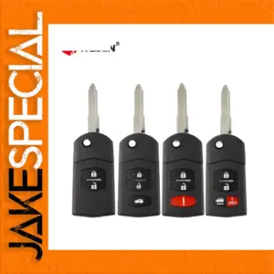 Mazda Remote Key Shell 2-4 Buttons 2005-2015