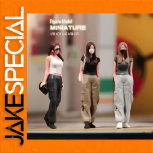 Anime Miniature Model Figures Collection