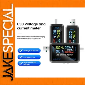 Type-C USB Tester with IPS LCD Display