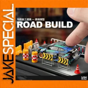 1:64 Scale Hand-Painted Miniature Construction Figure