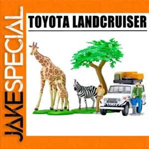 Toyota Landcruiser 1:64 Diecast Model with Accessories