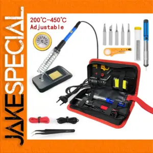 60W Adjustable Temperature Soldering Iron Kit