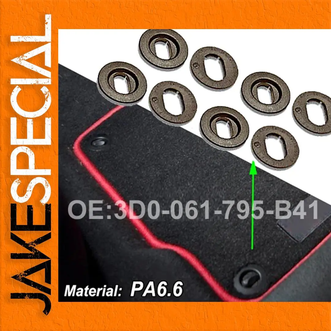 Car Floor Mat Fastener Clips for VW, Seat, Skoda 1 Car Floor Mat Fastener Clips for VW, Seat, Skoda