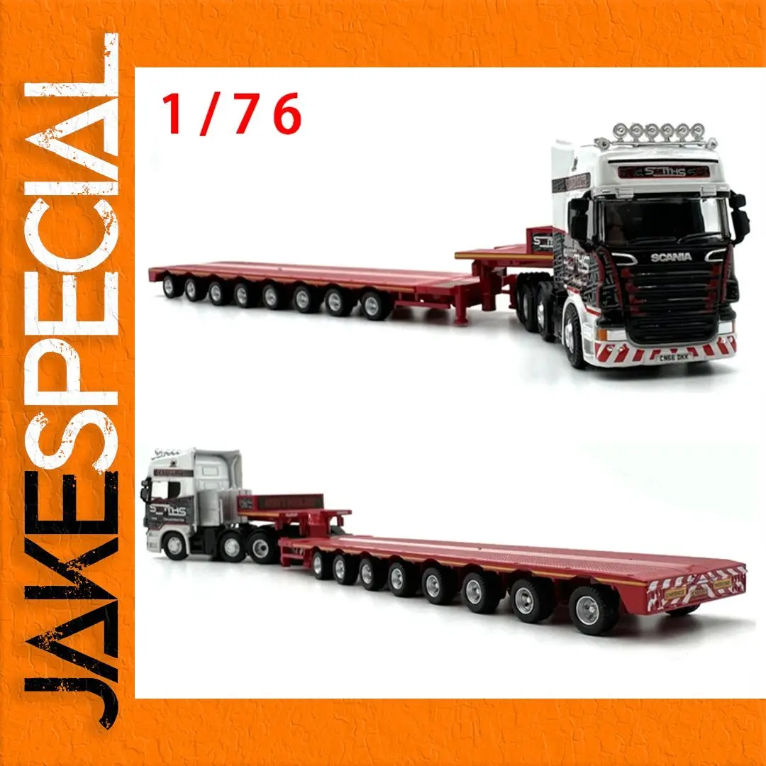 1:76 Scale Diecast Scania Multi-Axle Trailer Model 1 1:76 Scale Diecast Scania Multi-Axle Trailer Model