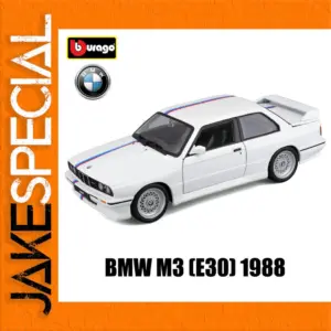 Bburago 1:24 BMW M3 E30 Diecast Model
