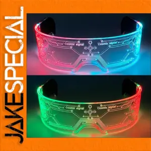 Acrylic LED Luminous Party Glasses with Multicolor