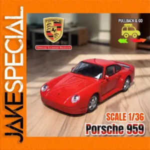 Porsche 959 1:36 Scale Diecast Model Car