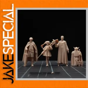 Miniature Figures Set for Diorama Scenes