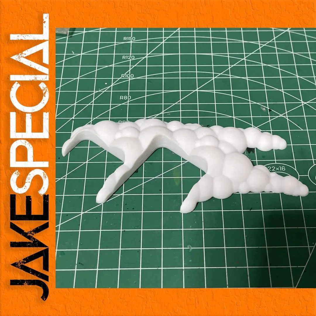 1:64 Scale Tire Smoke Effects Diorama Accessory 1 1:64 Scale Tire Smoke Effects Diorama Accessory