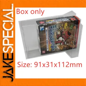 Transparent Protector for Digimon and WonderSwan Boxes