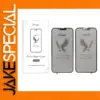 5PCS 3 in 1 Outer Glass Set for iPhone Models