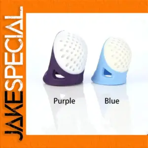 Multifunctional Silicone Thimble in Blue or Purple