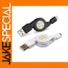 Retractable Micro USB 2.0 Cable for Android Devices