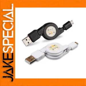 Retractable Micro USB 2.0 Cable for Android Devices