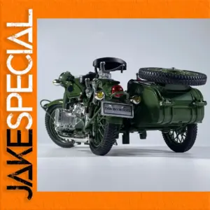 Ural M72 USSR Motorcycle 1:10 Scale Model