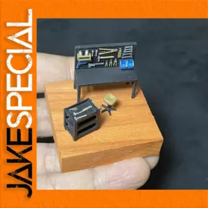 1/64 Scale Diorama Work Table Set