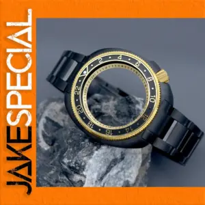 Black Turtle Watch Case for Seiko 6105 6309