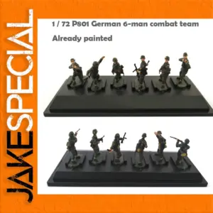 1:72 Scale German Combat Team Model Set