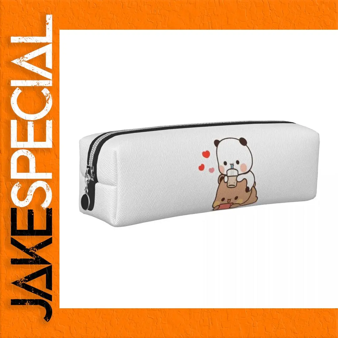 Panda Bear Themed Pencil Case with Zipper 1 Panda Bear Themed Pencil Case with Zipper