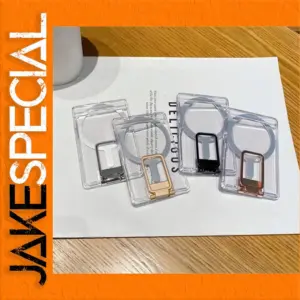 Magnetic Clear Wallet for iPhone and Samsung