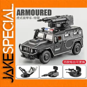 1:24 Scale Tiger Armored Alloy Car Model