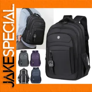 Casual Oxford Backpack with 20-35L Capacity
