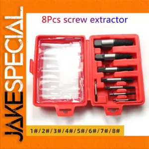 Damaged Screw Extractor Set - 5, 6, or 8 Pieces