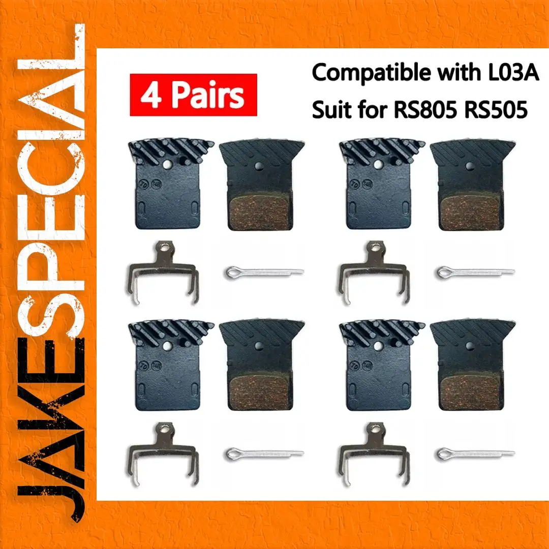 Shimano Compatible Bicycle Resin Brake Pads Set 1 Shimano Compatible Bicycle Resin Brake Pads Set