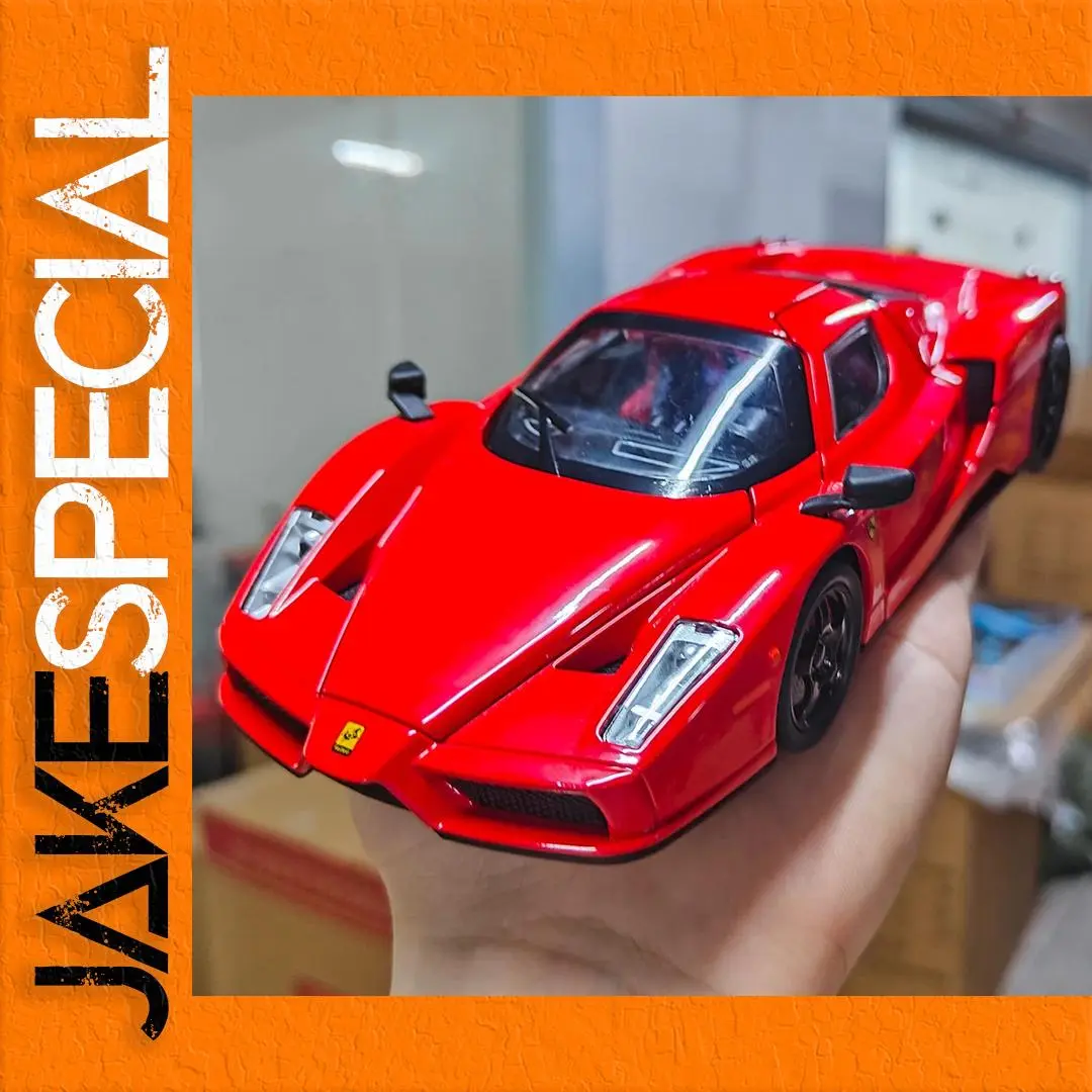 1:24 Enzo Sports Car Diecast Model красный 1 1:24 Enzo Sports Car Diecast Model красный