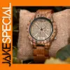 Viking Vegvisir Wooden Watch by BOBO BIRD