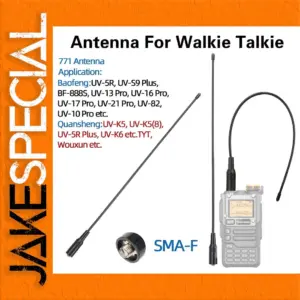 ABBREE AR-771 Dual Band Antenna 39cm 2.15dBi