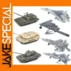 Military Fighter Model Set with Tanks and Jets