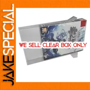 Transparent Switch Game Box Protector 126x24x172mm
