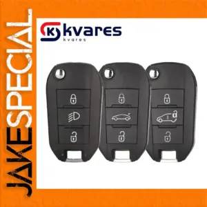 Peugeot Citroen Key Remote with HU83/VA2 Blade