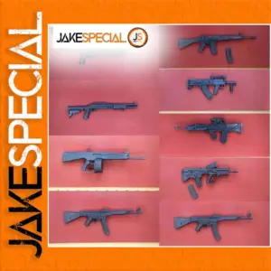 1/12 Scale Mini Gun Model for SHF Figma Toys