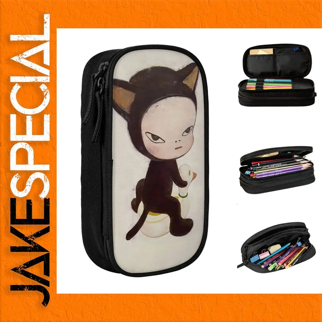 Large Storage Pencil Case with Cartoon Design 1 Large Storage Pencil Case with Cartoon Design