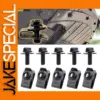 Durable Car Body Fasteners Set of 10