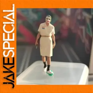 1:64 Scale Resin Clown Diorama Figure