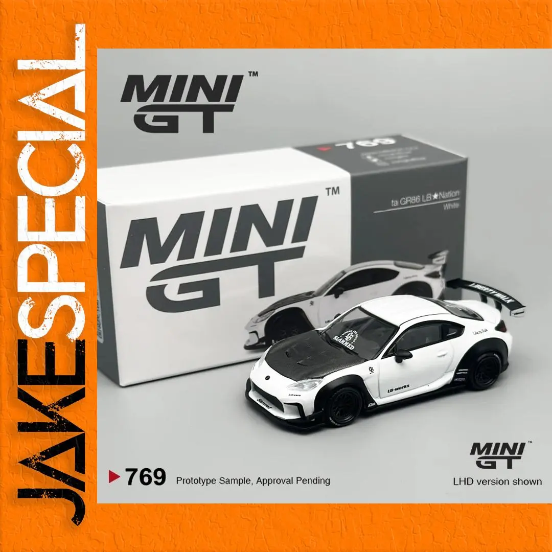 Toyota GR86 LB Nation 1:64 Diecast Model Car 1 Toyota GR86 LB Nation 1:64 Diecast Model Car