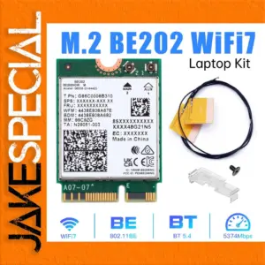 WiFi 7 Network Adapter M.2 2400Mbps Bluetooth 5.4